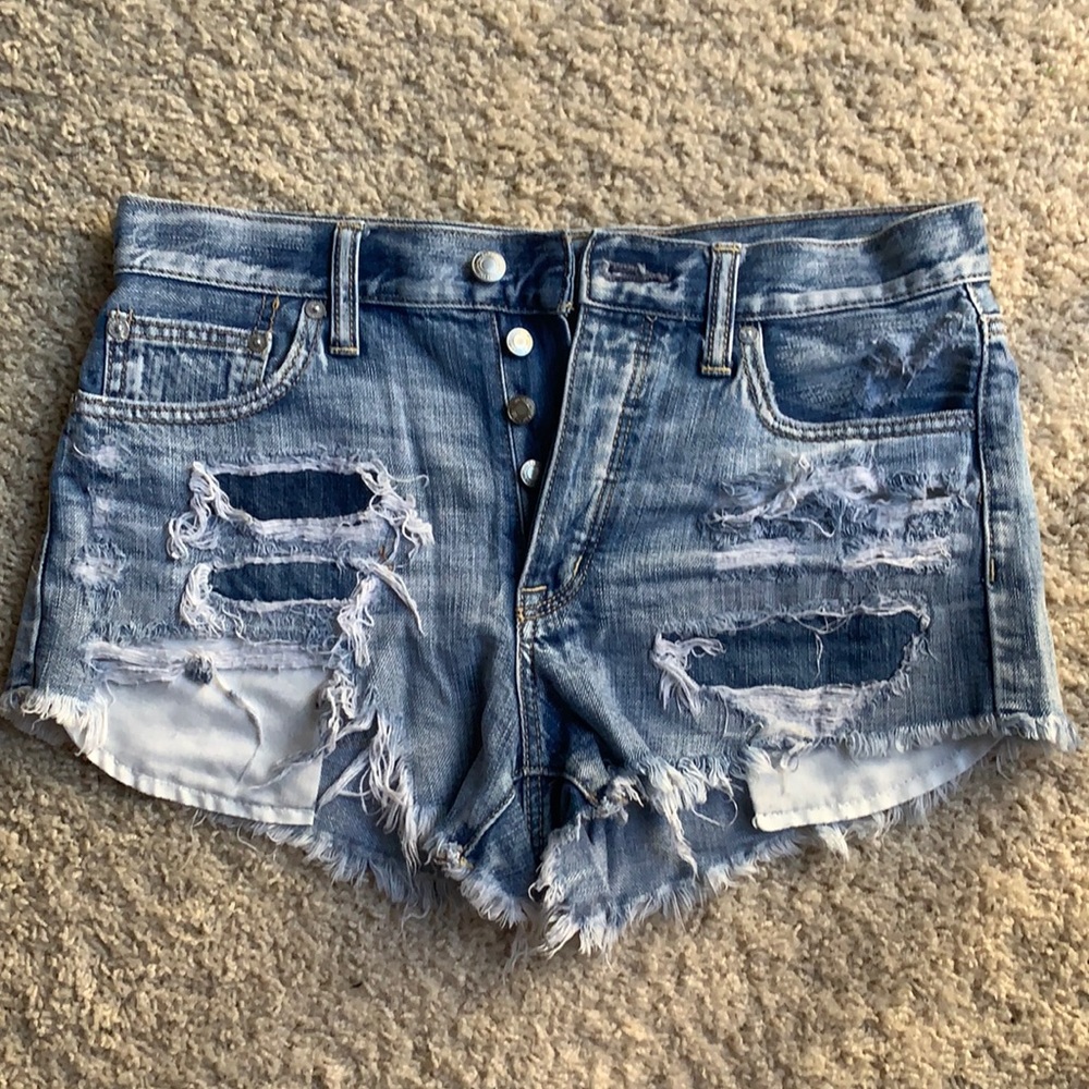 American Eagle Vintage High-rise Festival Jean Shorts